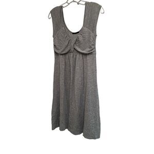 Soprano Grey Summer Knit Dress- Size M